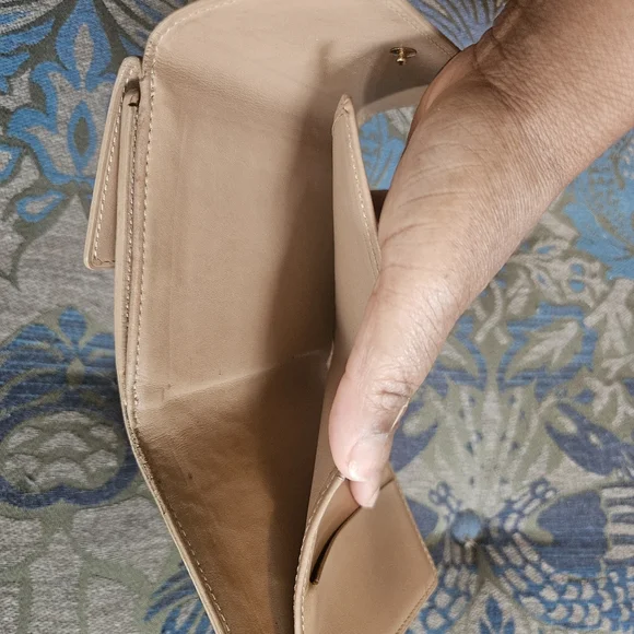 Sale 🎉 Louis Vuitton Vernis Monogram Elise Wallet Tan Rare Vintage Compact - Picture 7 of 13